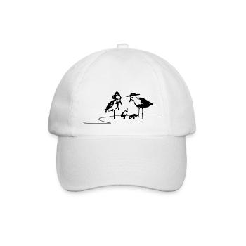 Seagulls - Baseball Cap - white/white - Front