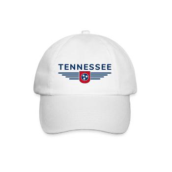 T-shirt de fan du Tennessee – Musique et amour de la maison - Casquette classique - blanc/blanc - Devant