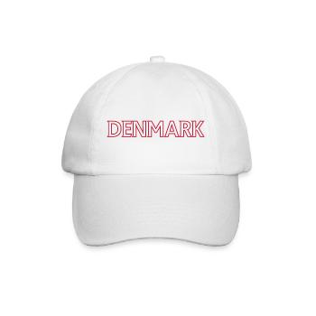 Nordic landscape-inspired design - Baseball Cap - white/white - Front