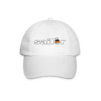 Sailor - Baseball Cap - white/white - Front