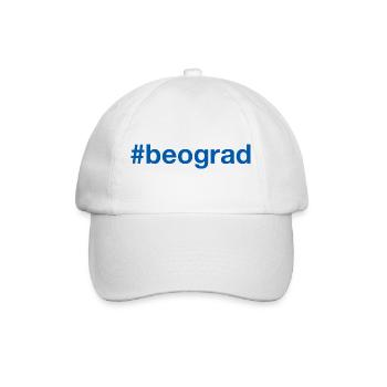 Bégrad Belgrade Serbie Hashtag Serbien - Casquette classique - blanc/blanc - Devant
