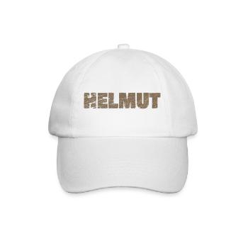 Gift for Helmut - Baseball Cap - white/white - Front
