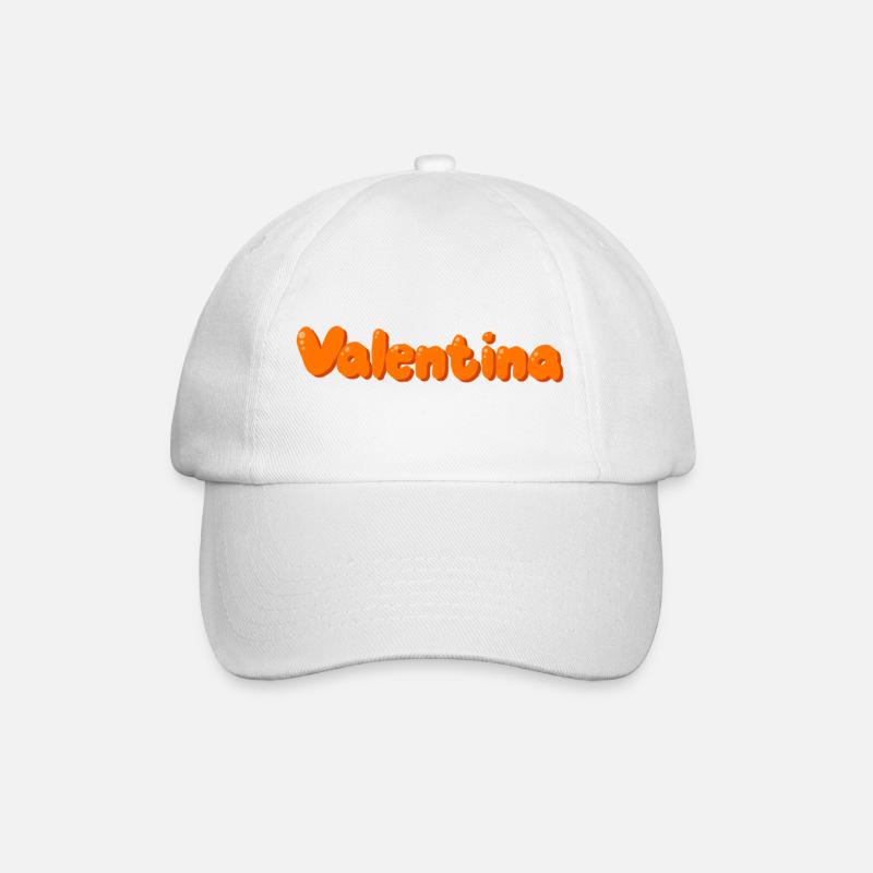 Valentina - Casquette classique - blanc/blanc
