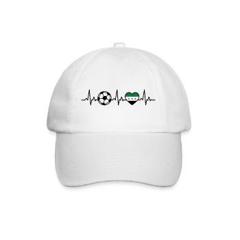 Syrie Football Heartbeat Syrie - Casquette classique - blanc/blanc - Devant