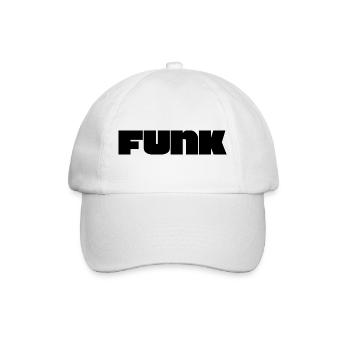 Logo funk audacieux - Casquette classique - blanc/blanc - Devant