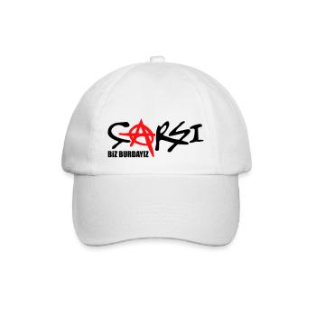 CARSI biz burdayiz - Baseball Cap - white/white - Front