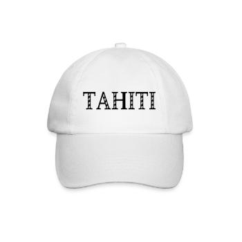 tahiti tiare - Casquette classique - blanc/blanc - Devant