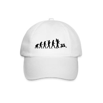 evolution daddy famille nombreuse - Casquette classique - blanc/blanc - Devant