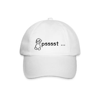 schlafmütze of wicki_de - Baseball Cap - white/white - Front