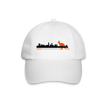 perth2 - Casquette classique - blanc/blanc - Devant