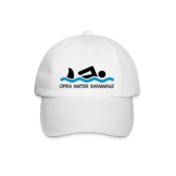 openwater - Baseballkappe - Weiß/Weiß - Vorne