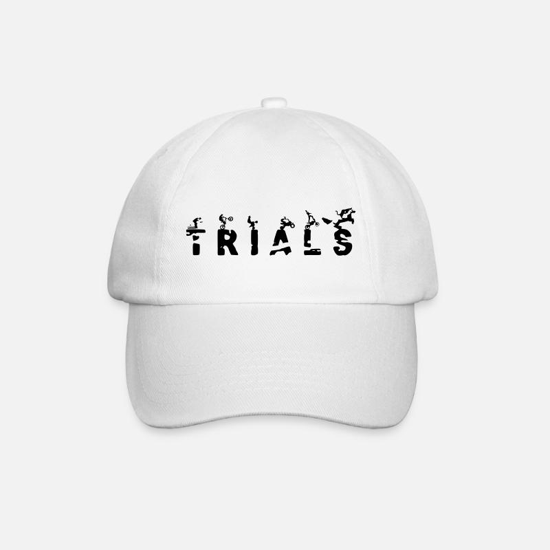 TRIAL - Baseballkappe - Weiß/Weiß