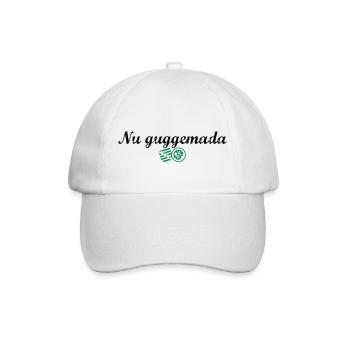 Nu guggemada - Baseballkappe - Weiß/Weiß - Vorne
