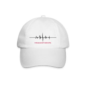 Frequenztherapie Brand - Baseballkappe - Weiß/Weiß - Vorne
