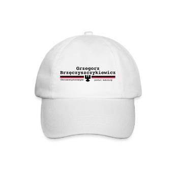 Grzegorz B. - Baseball Cap - white/white - Front