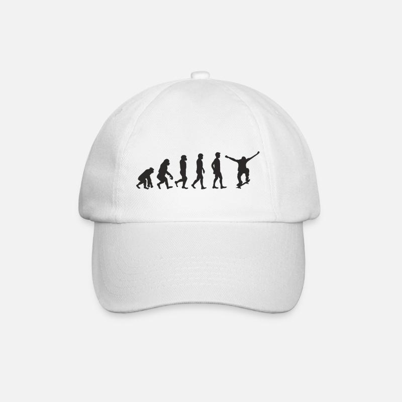 Evolution Skater - Casquette classique - blanc/blanc