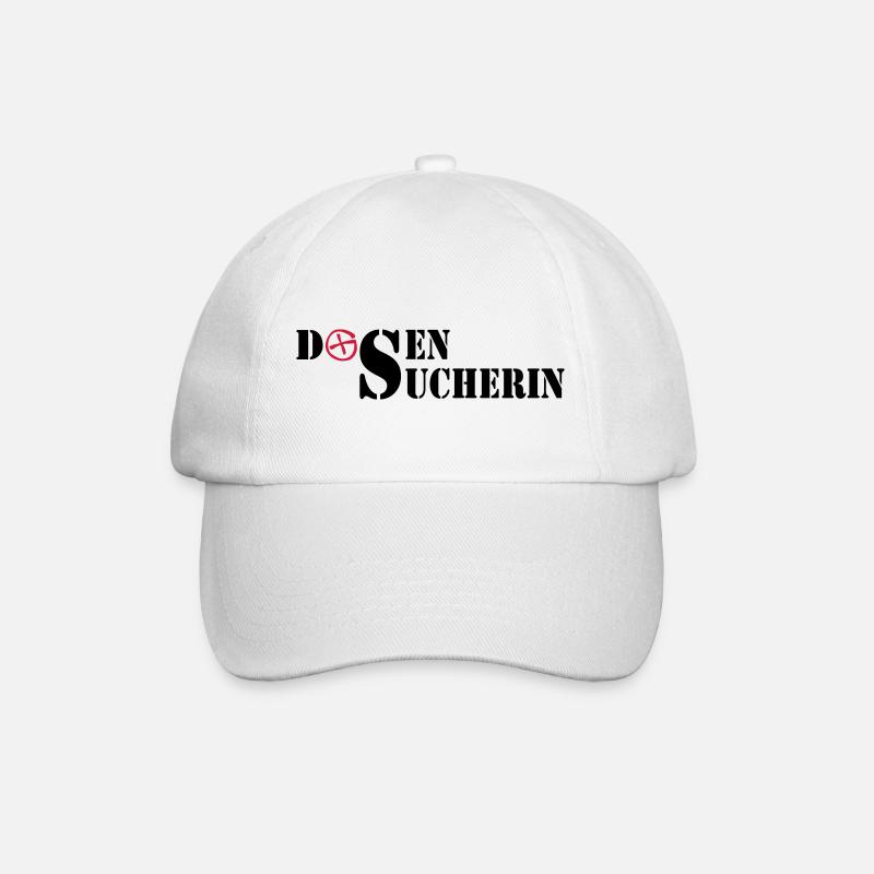 Dosensucherin - 2colors - 2011 - Baseballkappe - Weiß/Weiß