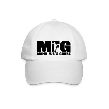 MFG Handwerker - Baseballkappe - Weiß/Weiß - Vorne