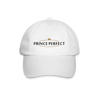 prince perfect (2c) - Baseballkappe - Weiß/Weiß - Vorne