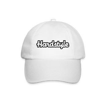 Hardstyle__V051 - Baseballkappe - Weiß/Weiß - Vorne
