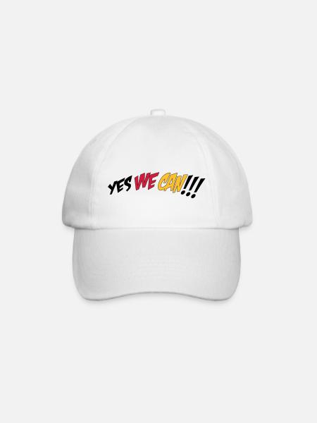 yes we can - Casquette classique - blanc/blanc