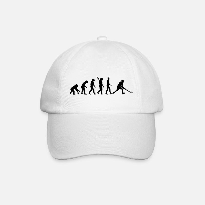 Evolution Hockey - Baseballkappe - Weiß/Weiß