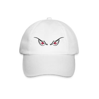 Eyes of devils evil wicked 2c - Baseball Cap - white/white - Front