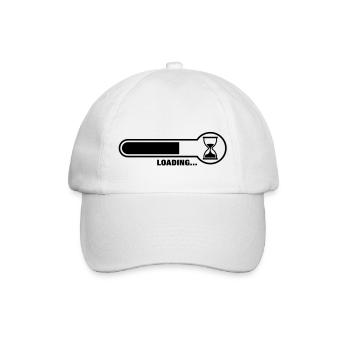 loading_f1 - Baseballkappe - Weiß/Weiß - Vorne