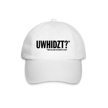 And what have I to do with it? - Baseball Cap - white/white - Front