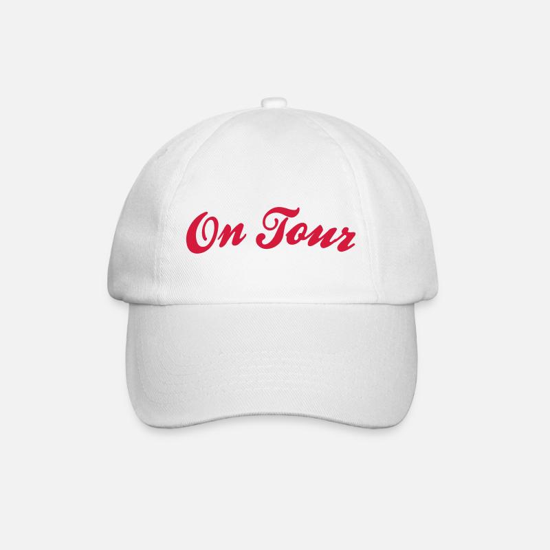 on tour - Casquette classique - blanc/blanc