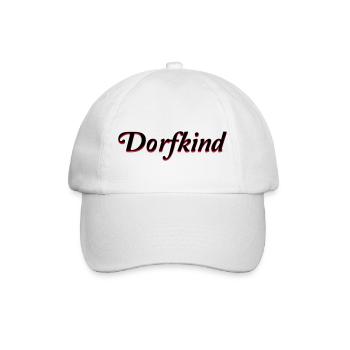 dorfkind - Baseballkappe - Weiß/Weiß - Vorne
