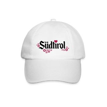 Südtirol - Baseballkappe - Weiß/Weiß - Vorne