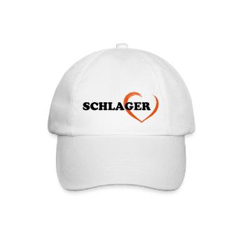 SCHLAGER - Baseballkappe - Weiß/Weiß - Vorne