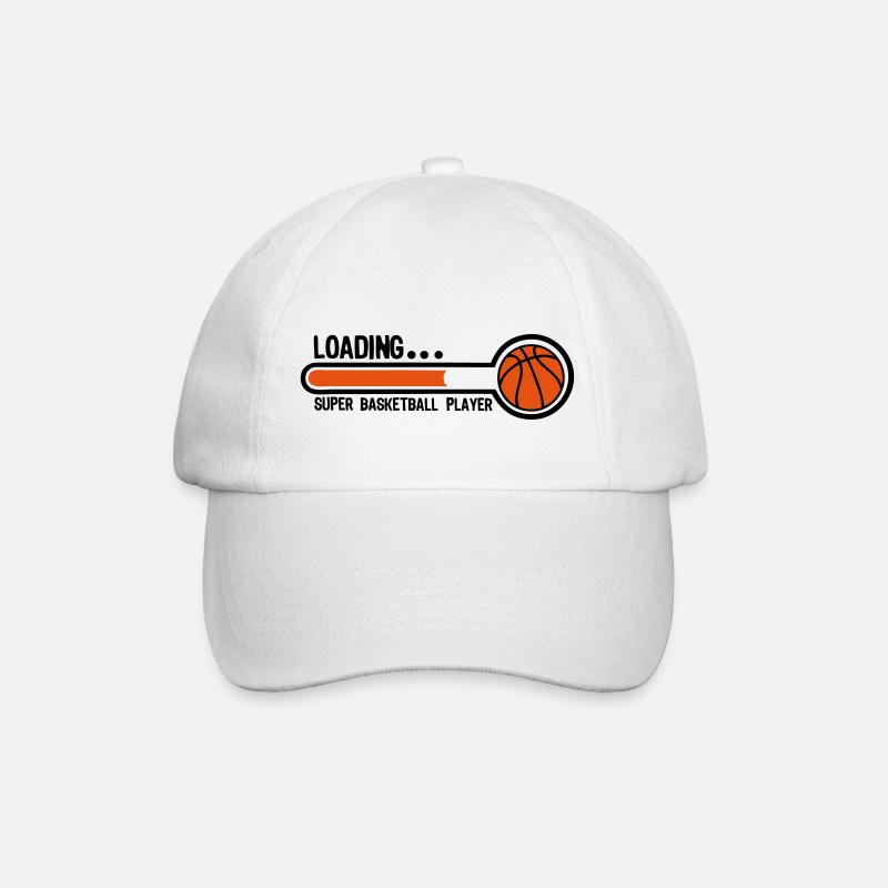 basketball loading super player - Casquette classique - blanc/blanc
