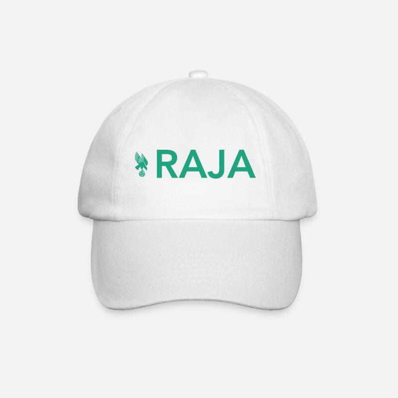 Raja - Baseball Cap - white/white