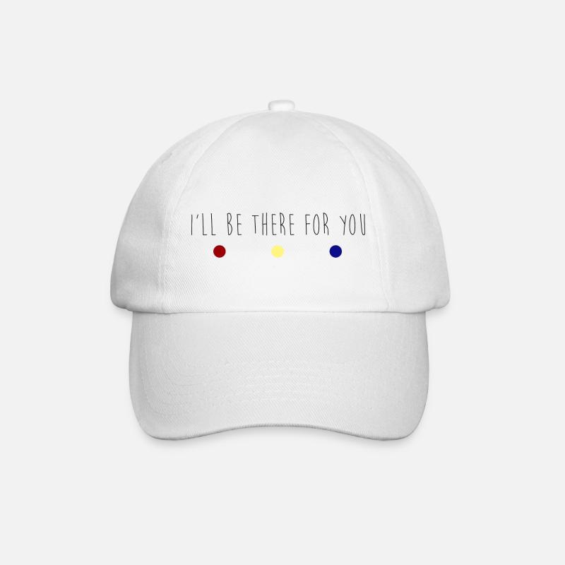 Friends | I'll be there for you - Casquette classique - blanc/blanc
