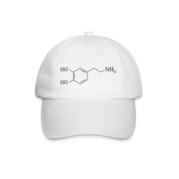 Dopamine - Baseball Cap - white/white - Front