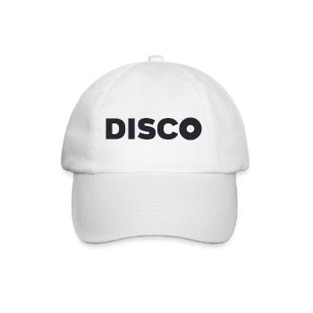 Disco - Baseballkappe - Weiß/Weiß - Vorne