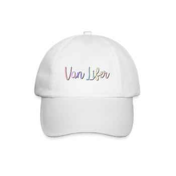 VAN LIFE VANLIFER NOMADS - Baseball Cap - white/white - Front