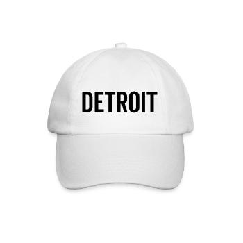 Detroit - Casquette classique - blanc/blanc - Devant