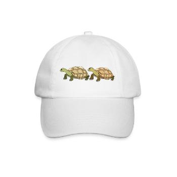 Turtles - Baseball Cap - white/white - Front