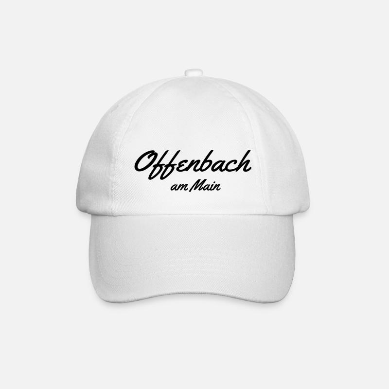Offenbach am Main. - Baseball Cap - white/white