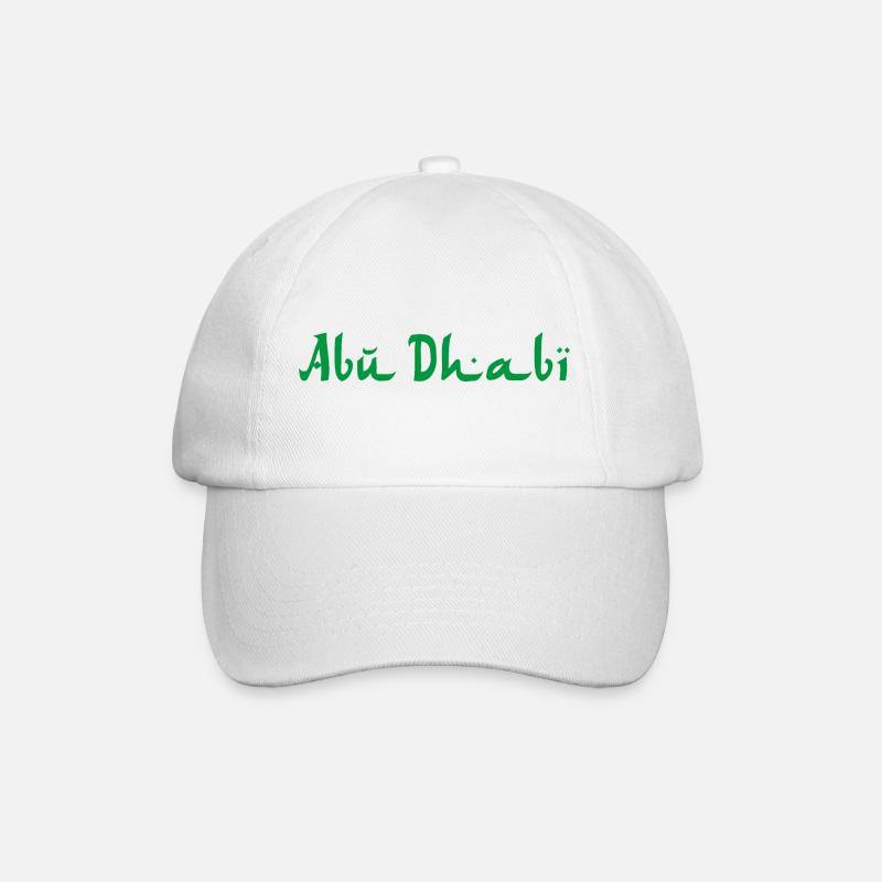 ABU DHABI - Casquette classique - blanc/blanc