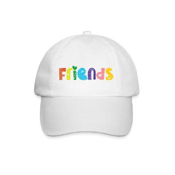Friends - Baseballkappe - Weiß/Weiß - Vorne