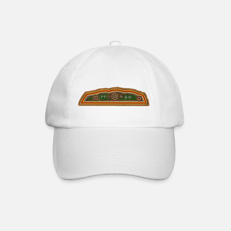 Uluru - Baseballkappe - Weiß/Weiß