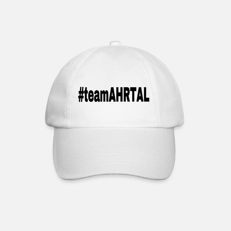 Team Ahrtal - black - Baseballkappe - Weiß/Weiß