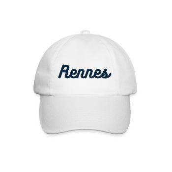 Rennes - Casquette classique - blanc/blanc - Devant