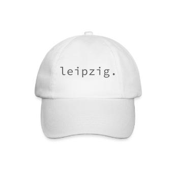 leipzig. - Baseballkappe - Weiß/Weiß - Vorne