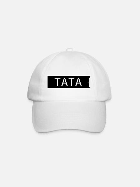 papa - Casquette classique - blanc/blanc