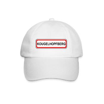 Kougelhopfberg - Baseball Cap - white/white - Front